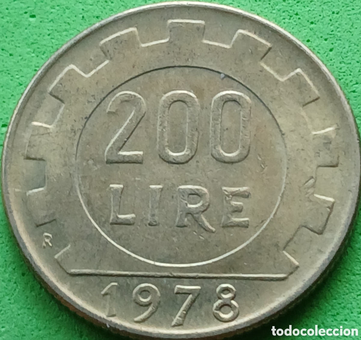 Monedas antiguas de Europa: Italia 200 liras 1978 km#105