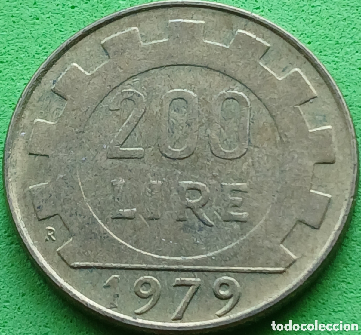 Monedas antiguas de Europa: Italia 200 liras 1979 km#105