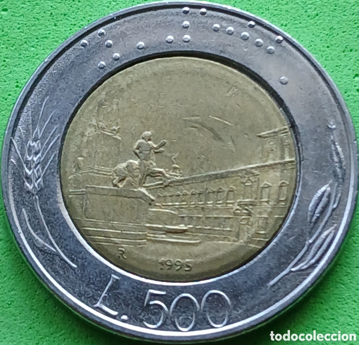 Monedas antiguas de Europa: Italia 500 liras 1995 km#111