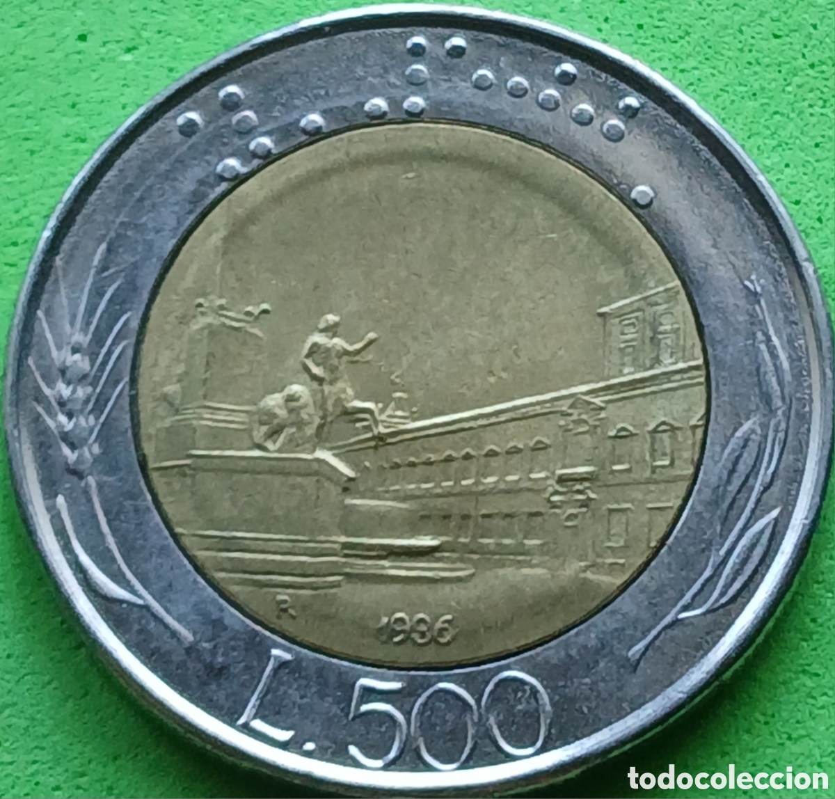 Monedas antiguas de Europa: Italia 500 liras 1986 km#111