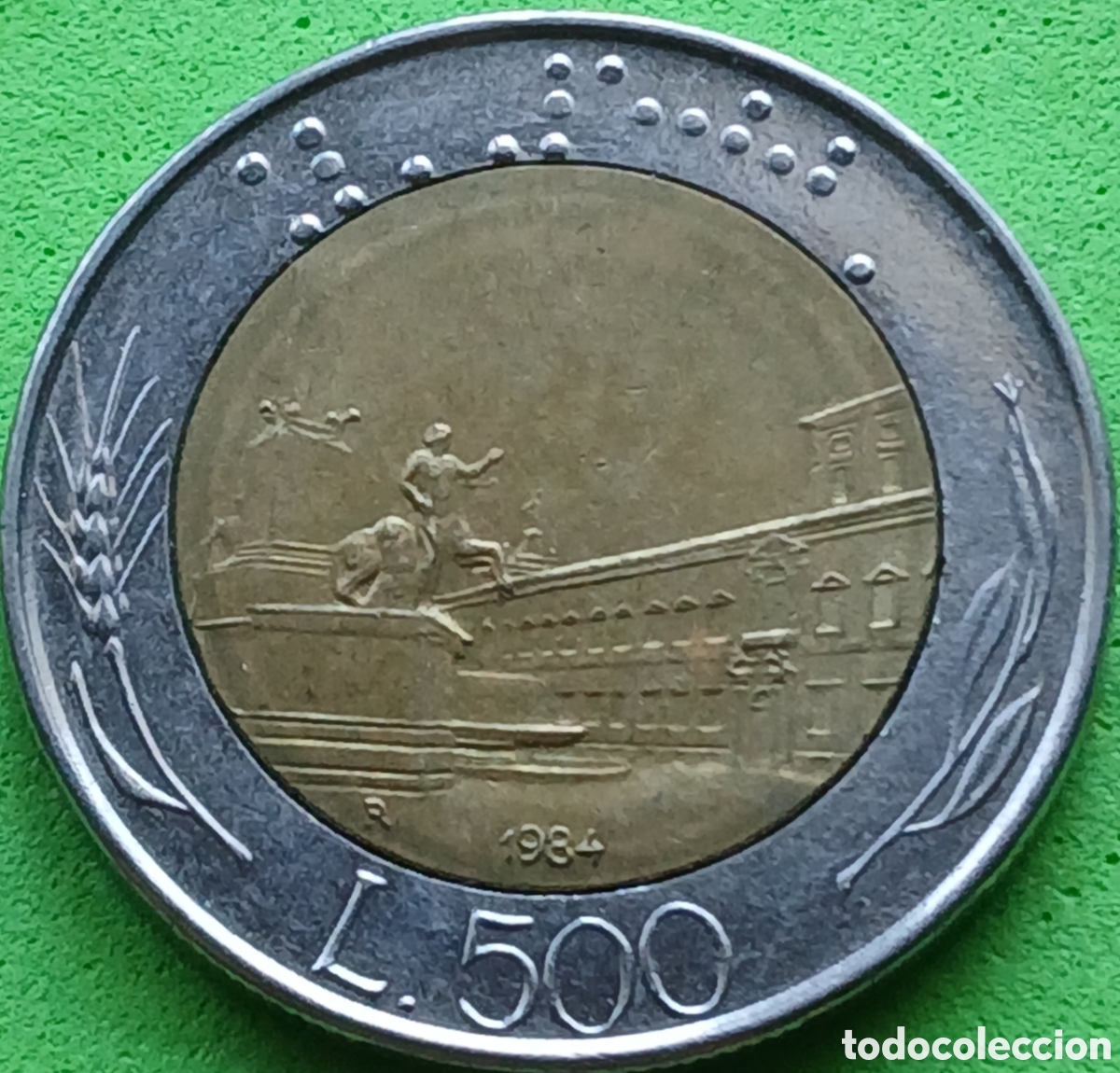 Monedas antiguas de Europa: Italia 500 liras 1984 km#111