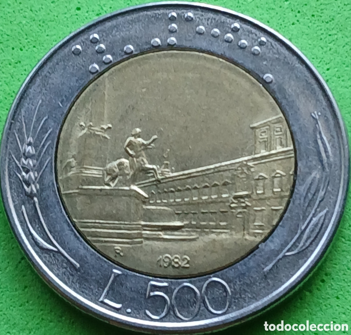 Monedas antiguas de Europa: Italia 500 liras 1982 km#111