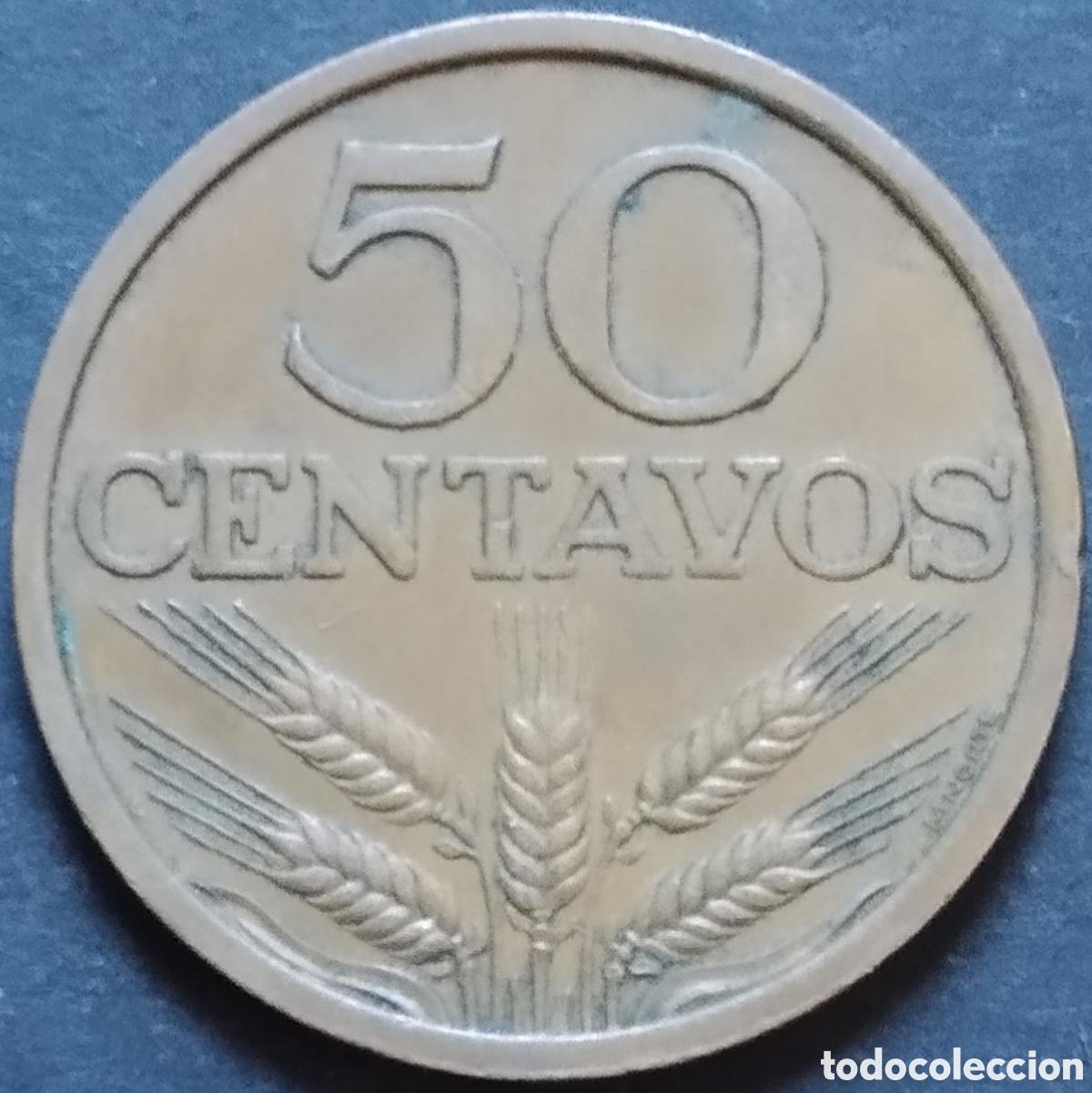 Monedas antiguas de Europa: MONEDA - PORTUGAL 50 CENTAVOS 1969