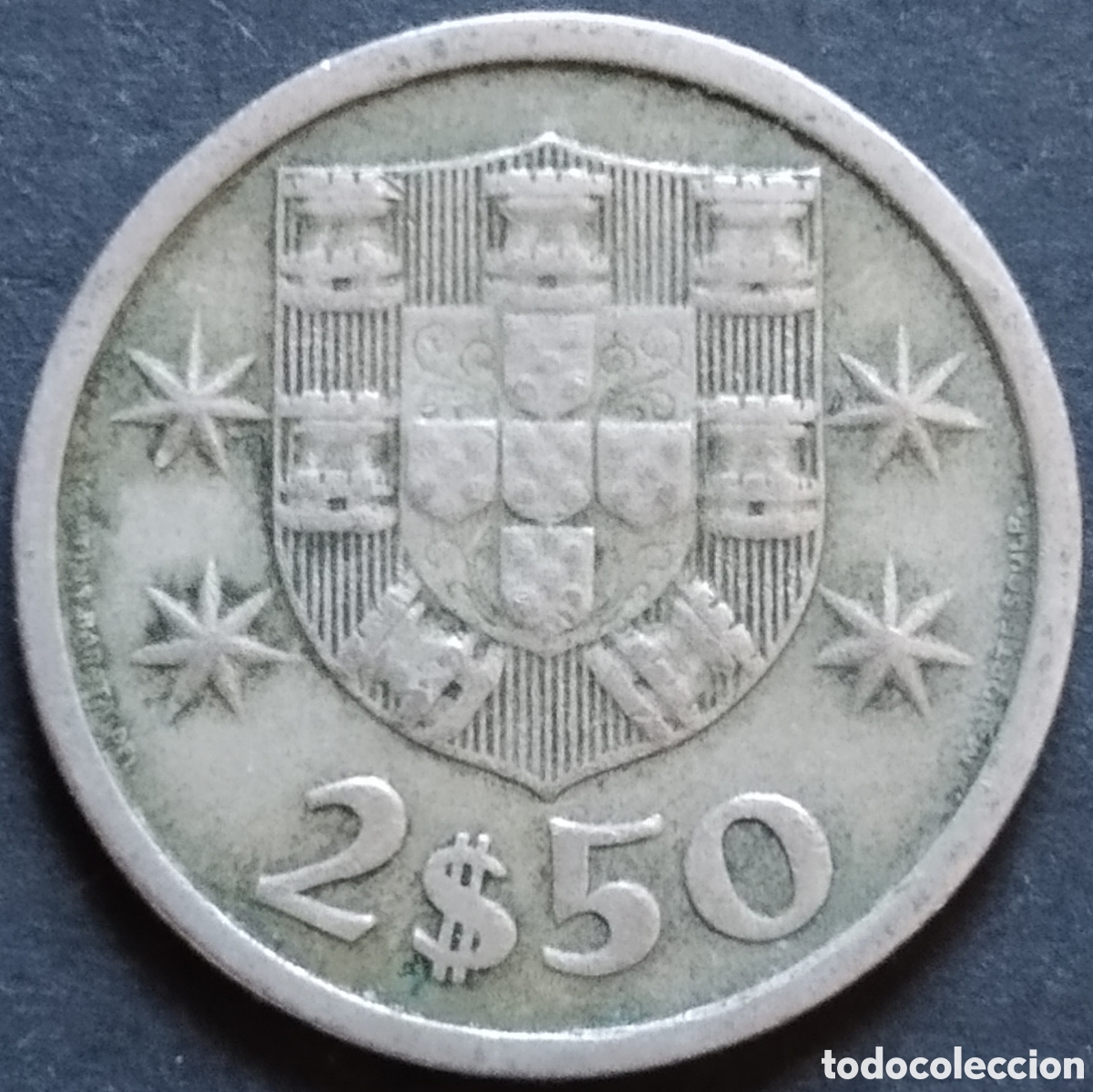 Monedas antiguas de Europa: MONEDA - PORTUGAL 2 , 50 ESCUDOS 1964