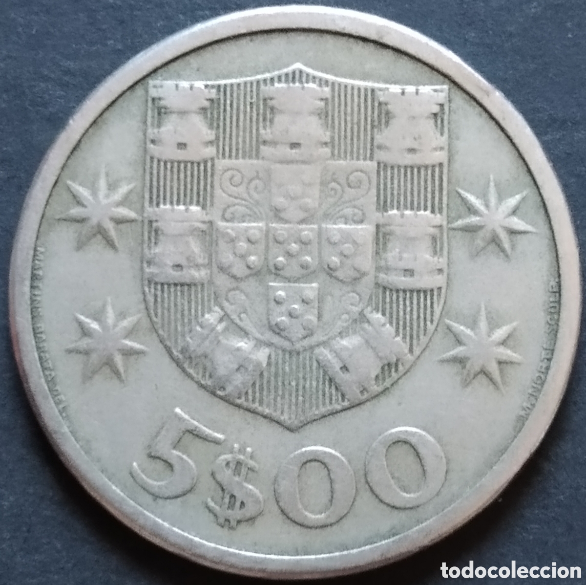 Monedas antiguas de Europa: MONEDA - PORTUGAL 5 ESCUDOS 1963