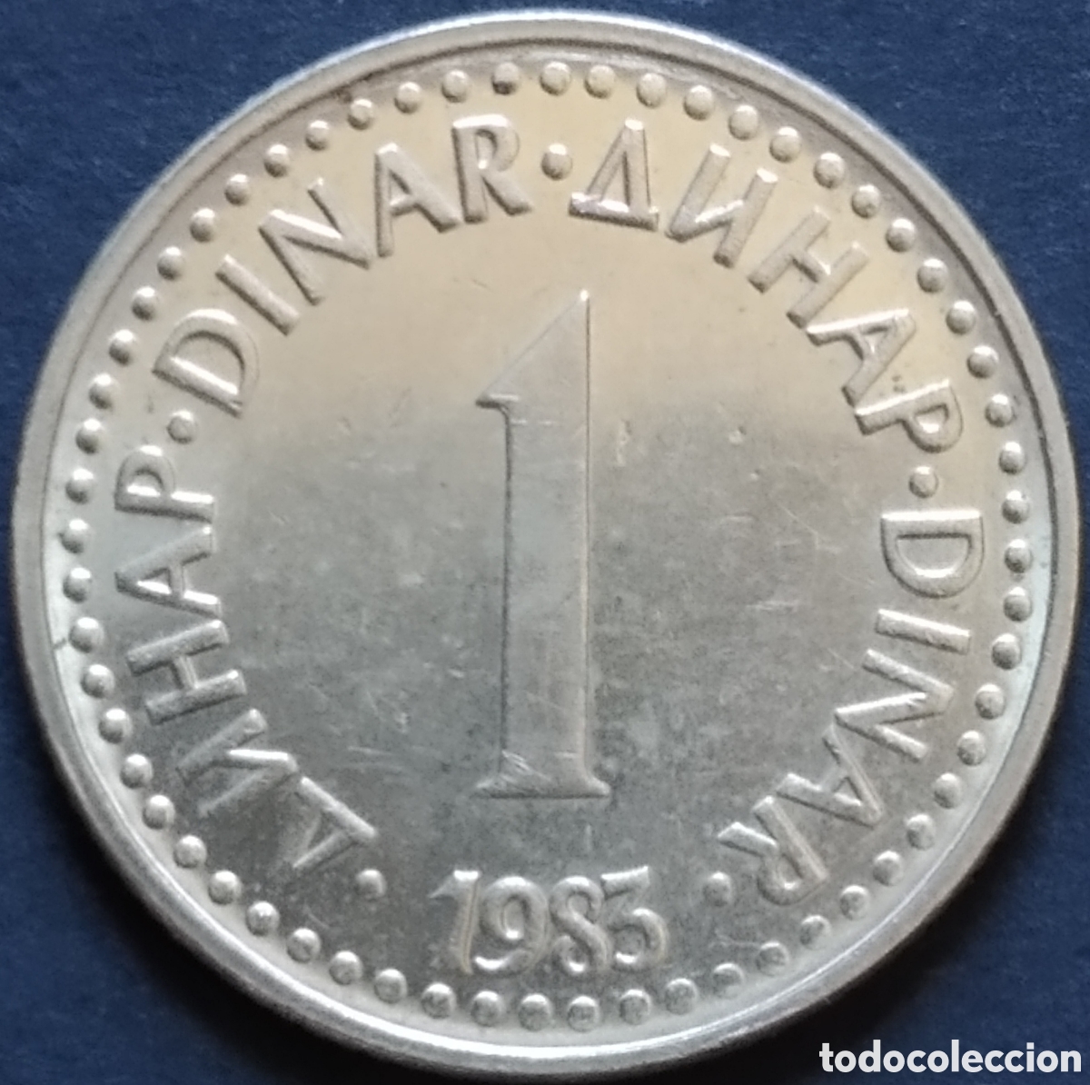 Monedas antiguas de Europa: MONEDA - YUGOSLAVIA 1 DINAR 1983