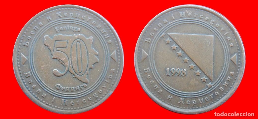 Monedas antiguas de Europa: 50 FENINGA 1998 BOSNIA HERZEGOVINA-155777