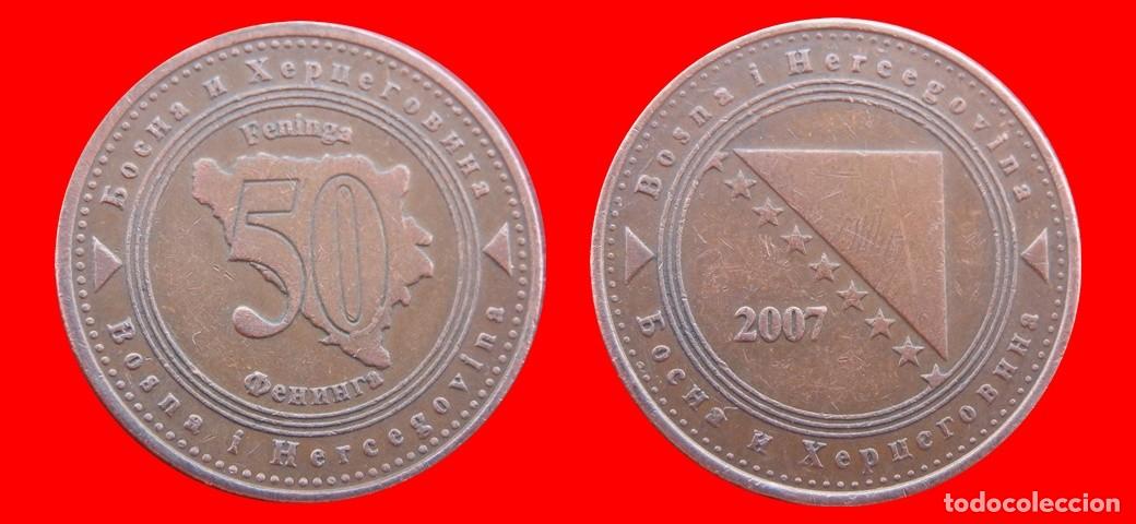 Monedas antiguas de Europa: 50 FENINGA 2007 BOSNIA HERZEGOVINA-155778