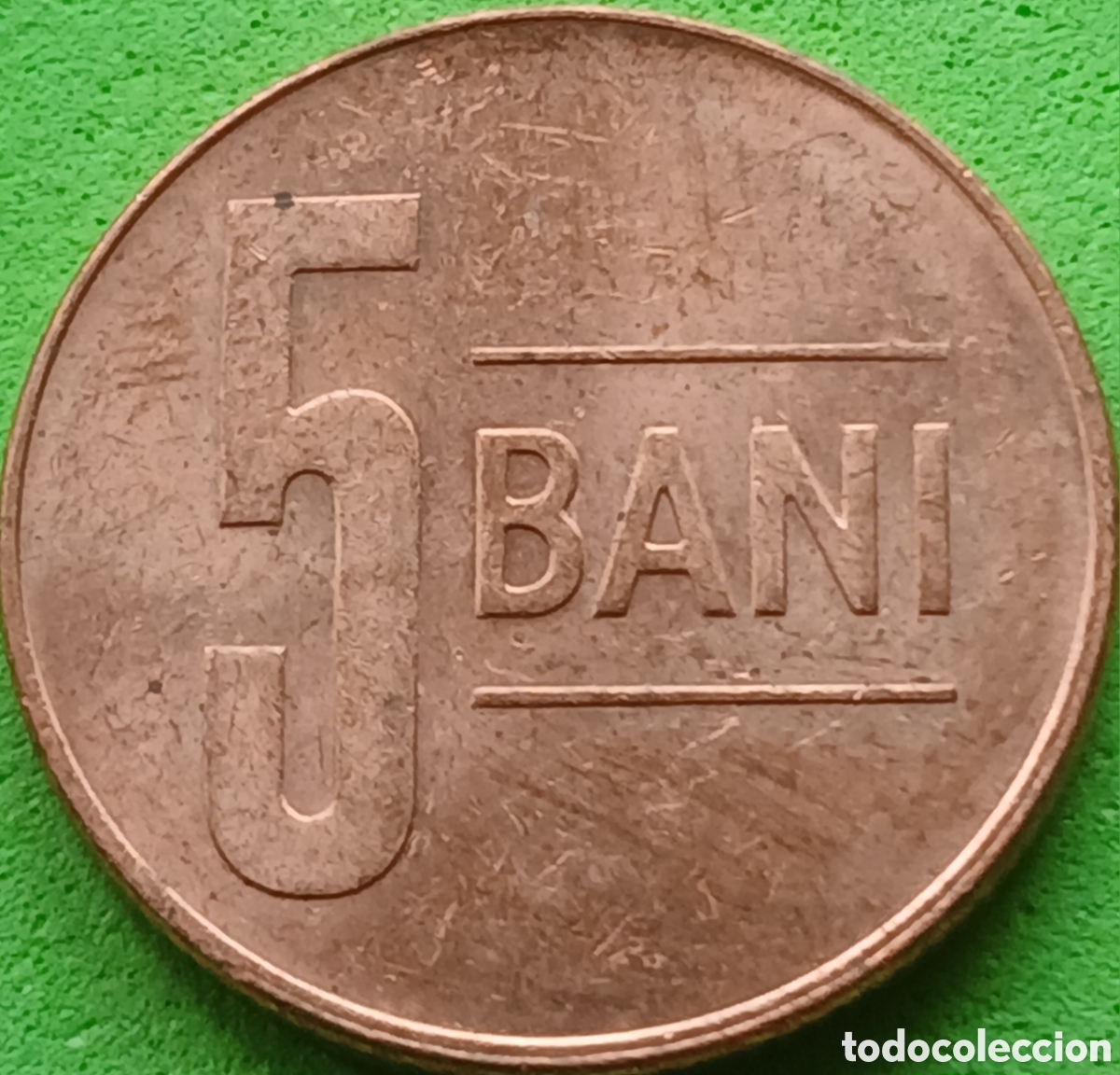 Monedas antiguas de Europa: Ruman&iacute;a 5 bani 2021 UC#2
