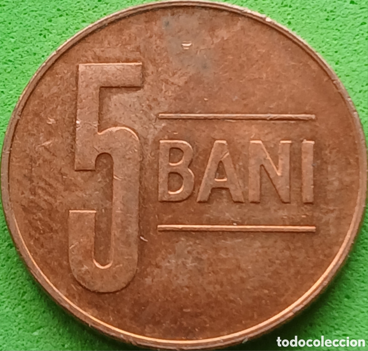 Monedas antiguas de Europa: Ruman&iacute;a 5 bani 2024 UC#2