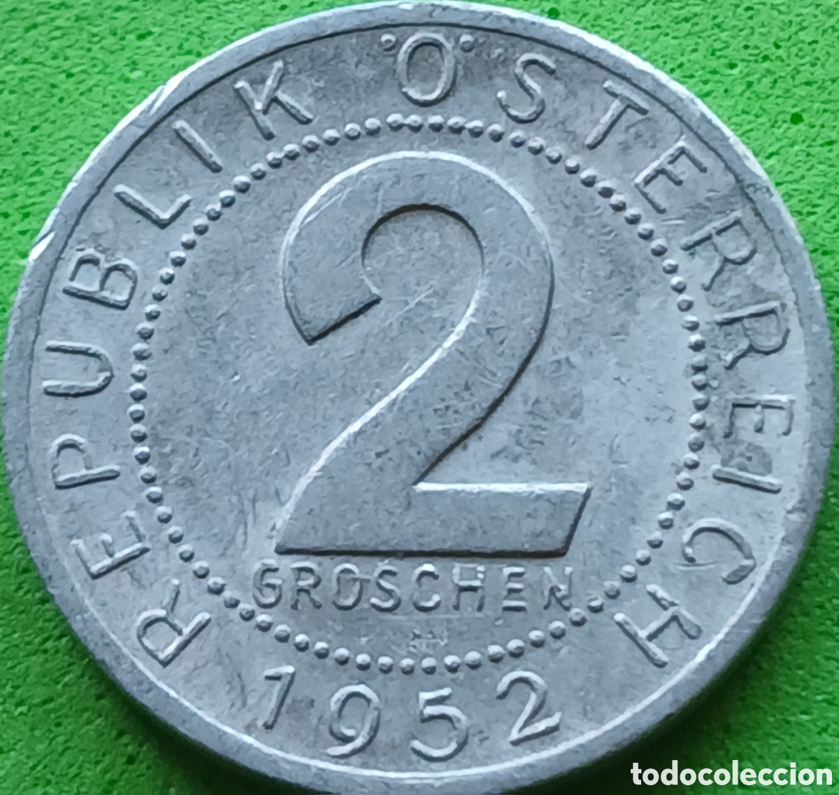 Monedas antiguas de Europa: Austria 2 groschen 1952 km#2876