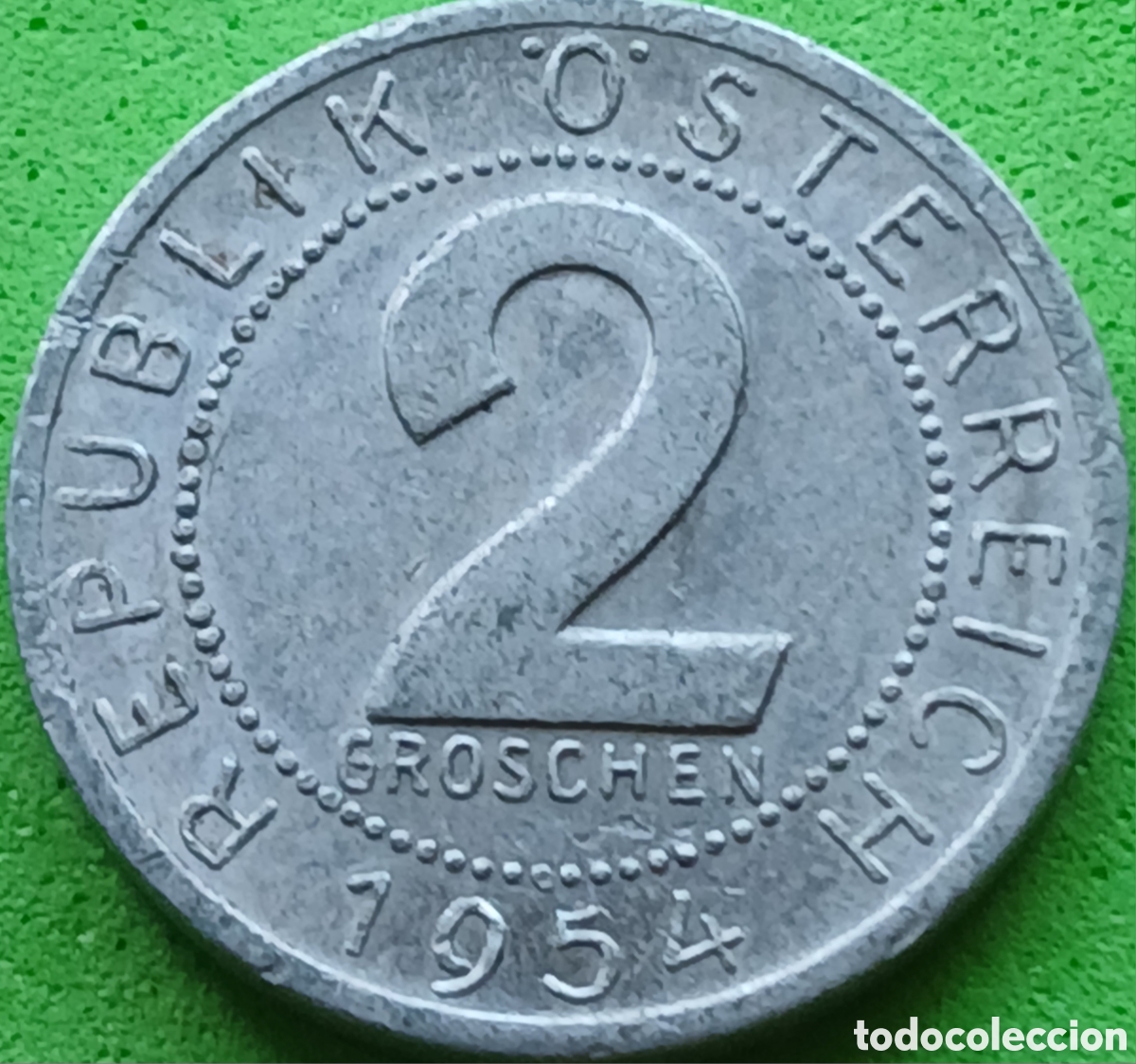Monedas antiguas de Europa: Austria 2 groschen 1954 km#2876