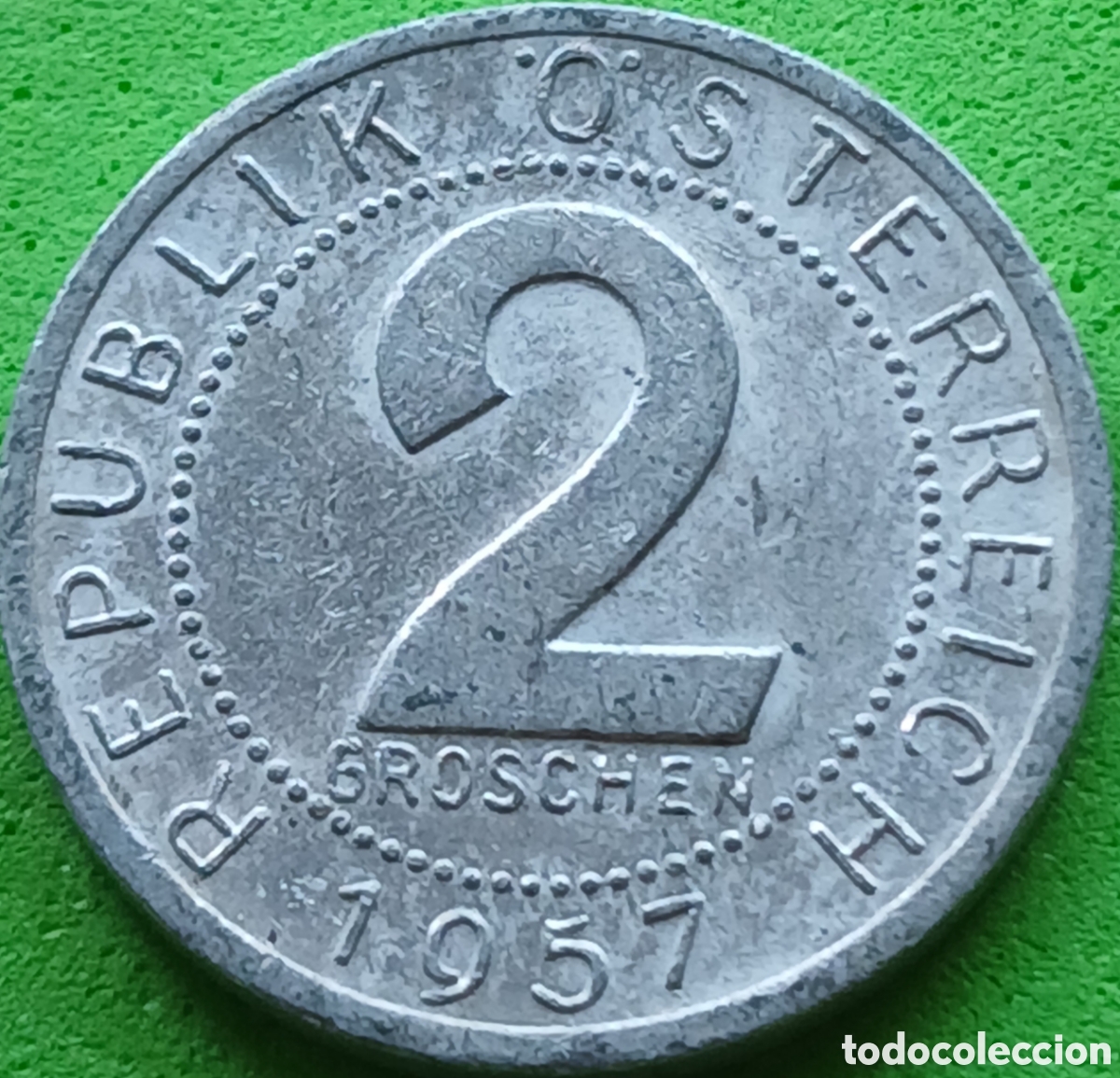Monedas antiguas de Europa: Austria 2 groschen 1957 km#2876