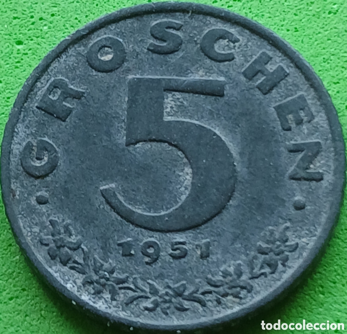 Monedas antiguas de Europa: Austria 5 groschen 1951 km#2875