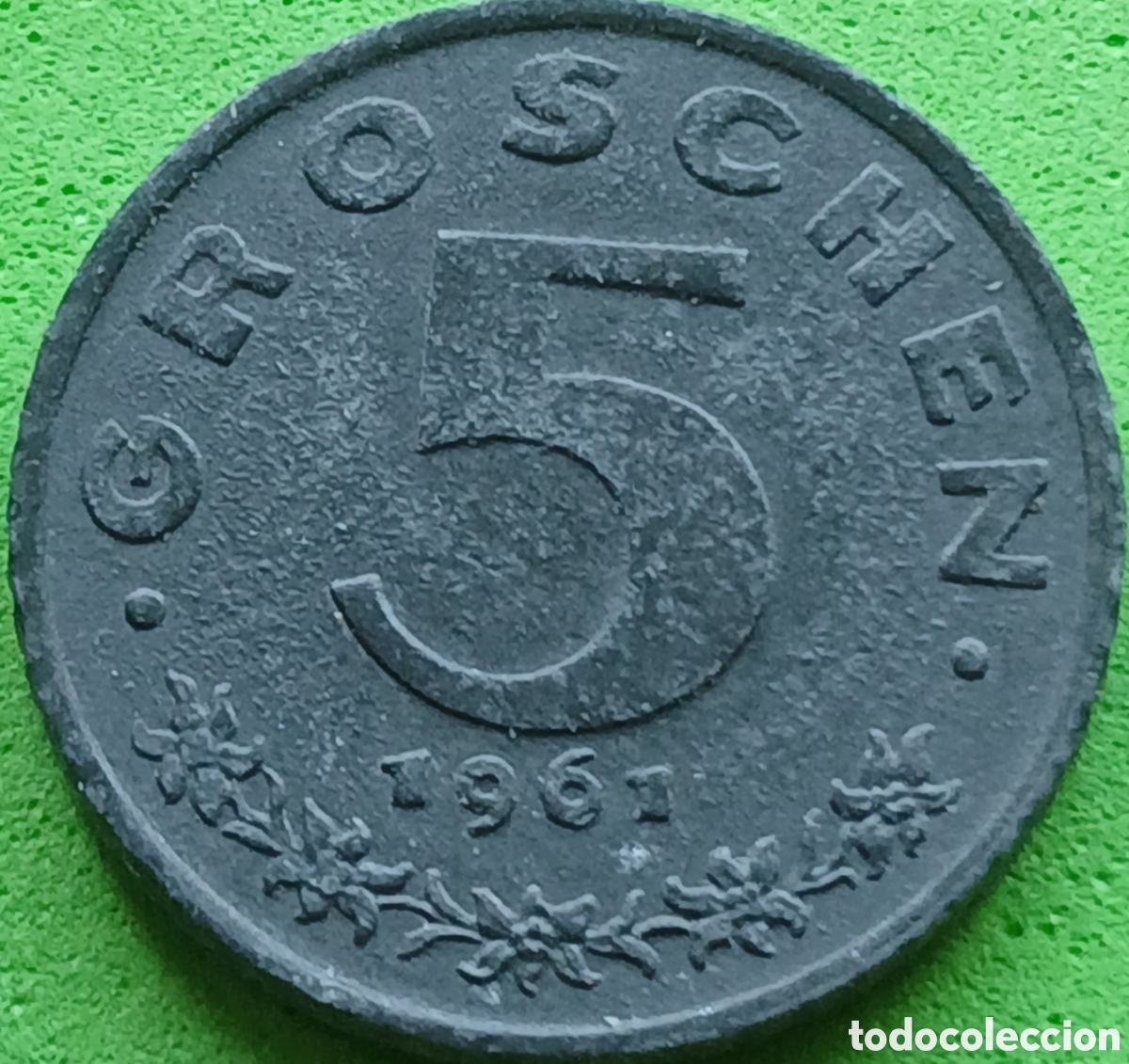 Monedas antiguas de Europa: Austria 5 groschen 1961 km#2875