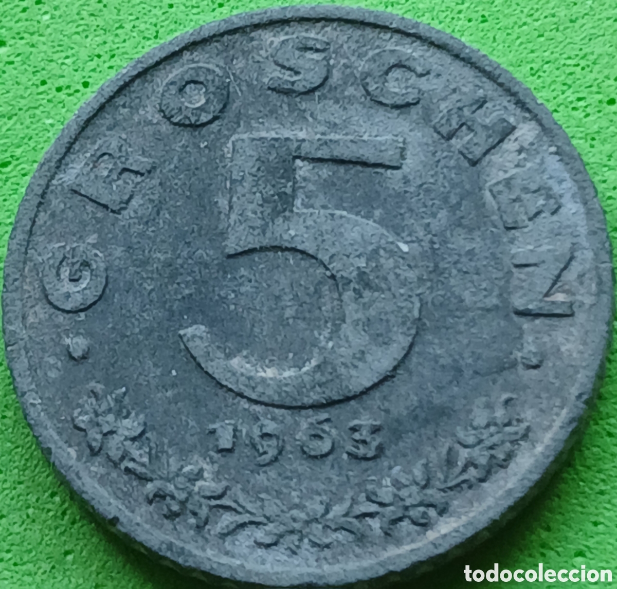 Monedas antiguas de Europa: Austria 5 groschen 1963 km#2875