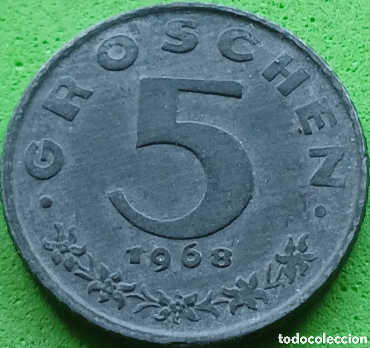 Monedas antiguas de Europa: Austria 5 groschen 1968 km#2875