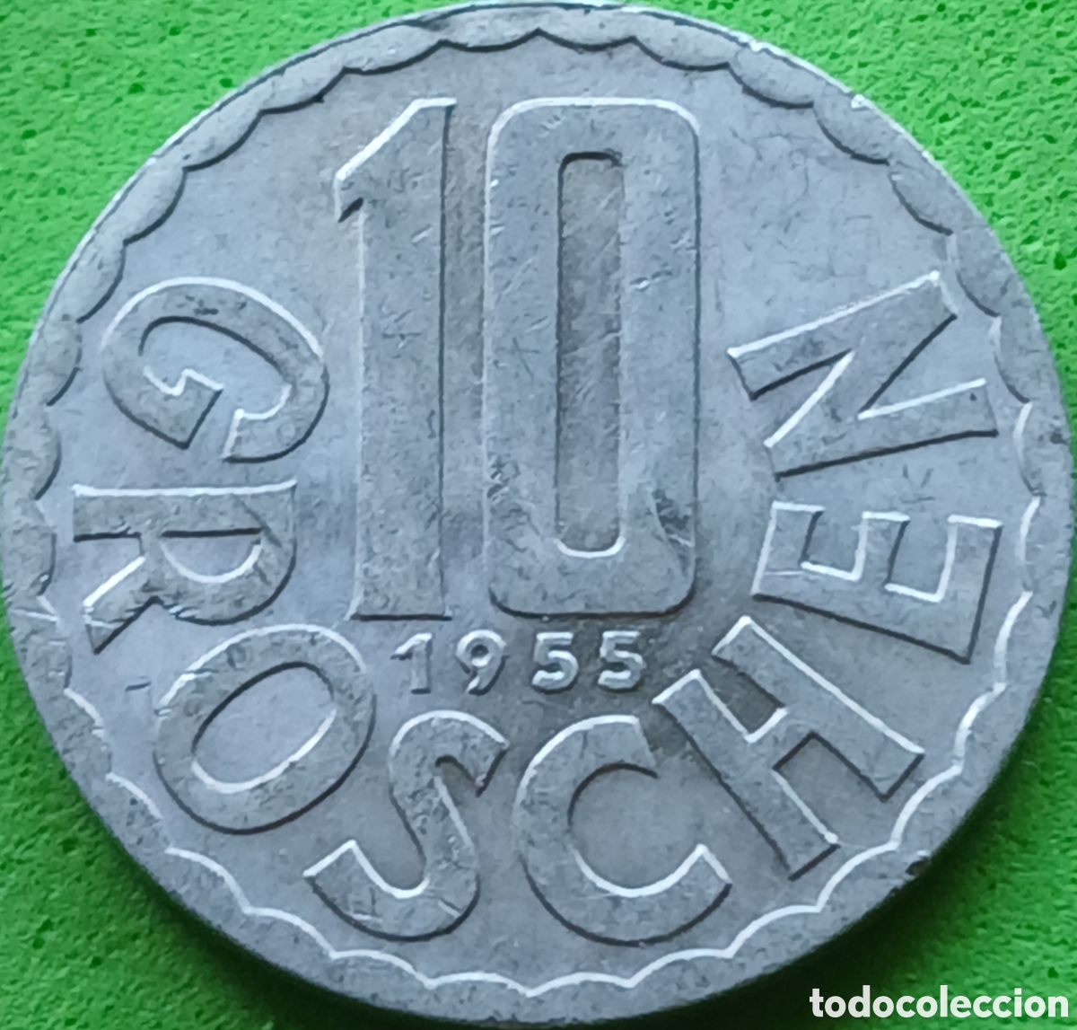 Monedas antiguas de Europa: Austria 10 groschen 1955 km#2878
