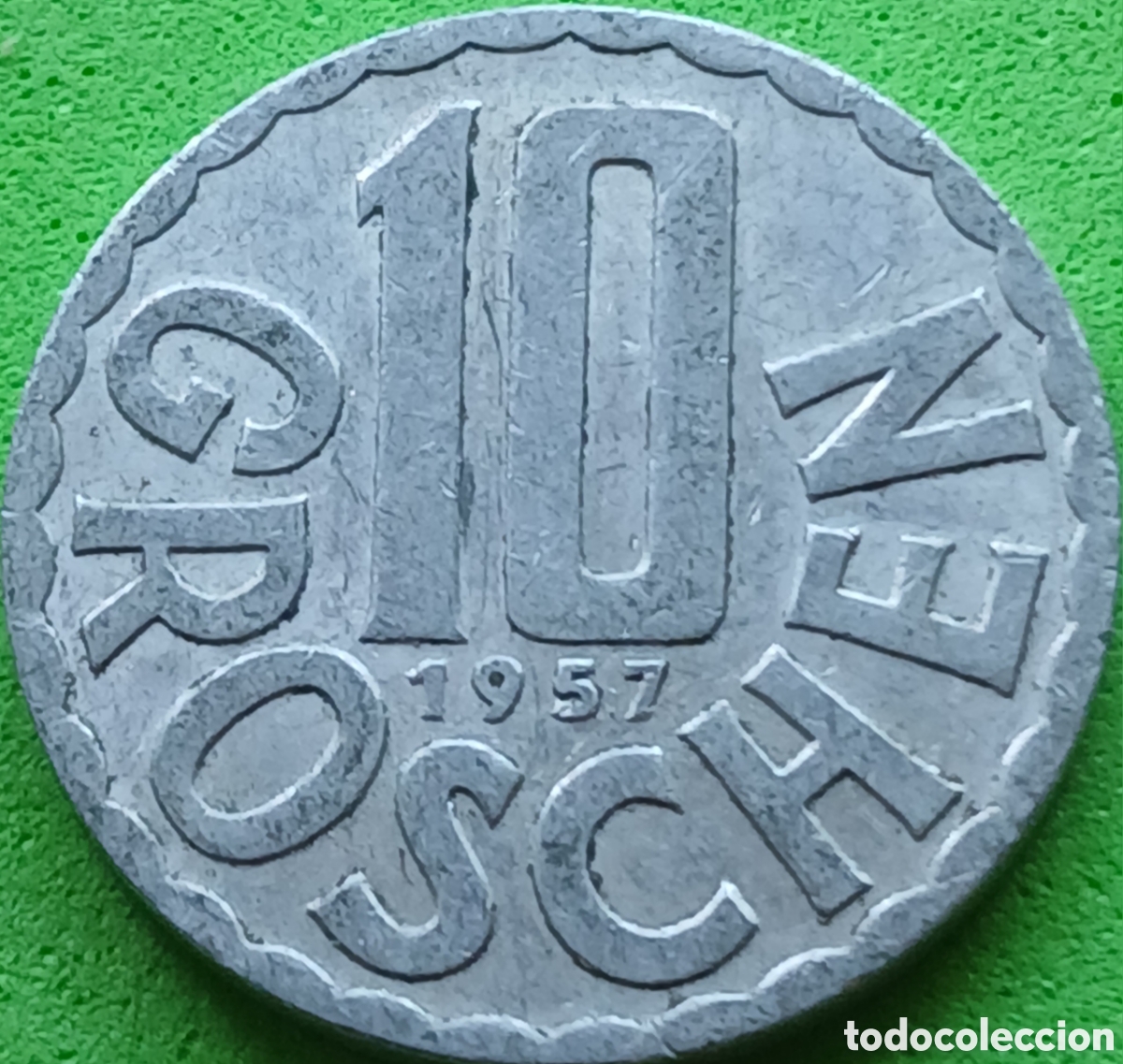 Monedas antiguas de Europa: Austria 10 groschen 1957 km#2878