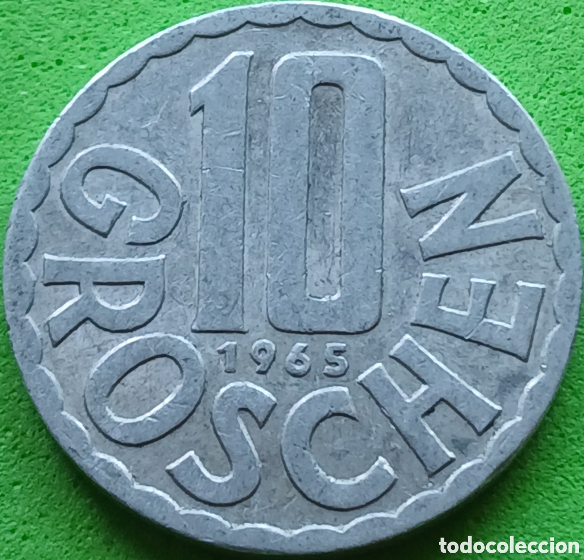 Monedas antiguas de Europa: Austria 10 groschen 1965 km# 2878