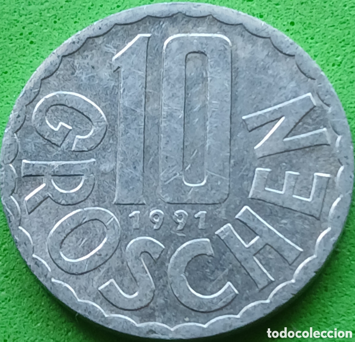 Monedas antiguas de Europa: Austria 10 groschen 1991 km#2878