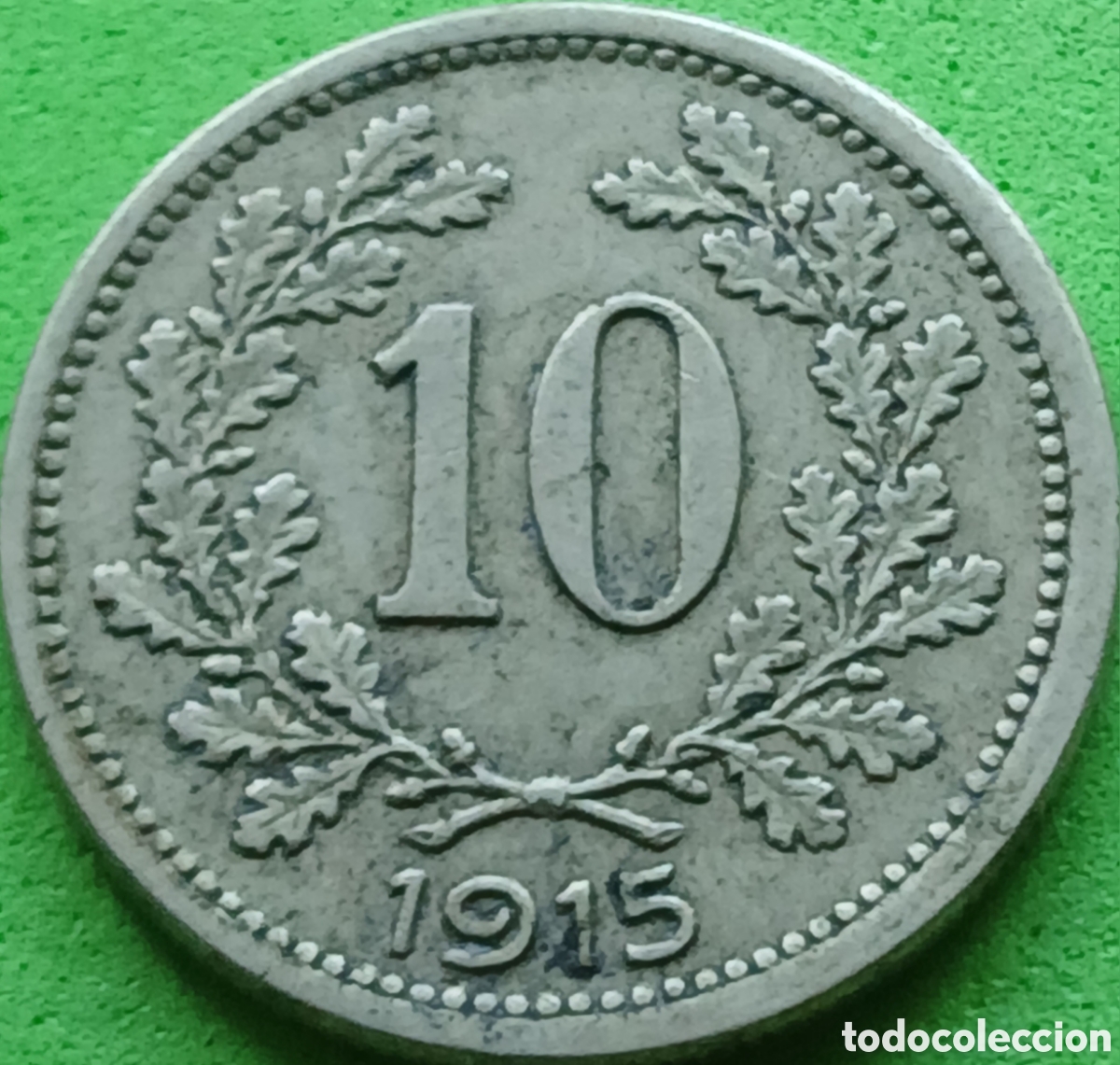Monedas antiguas de Europa: Austria 10 hellers 1915 km#2822
