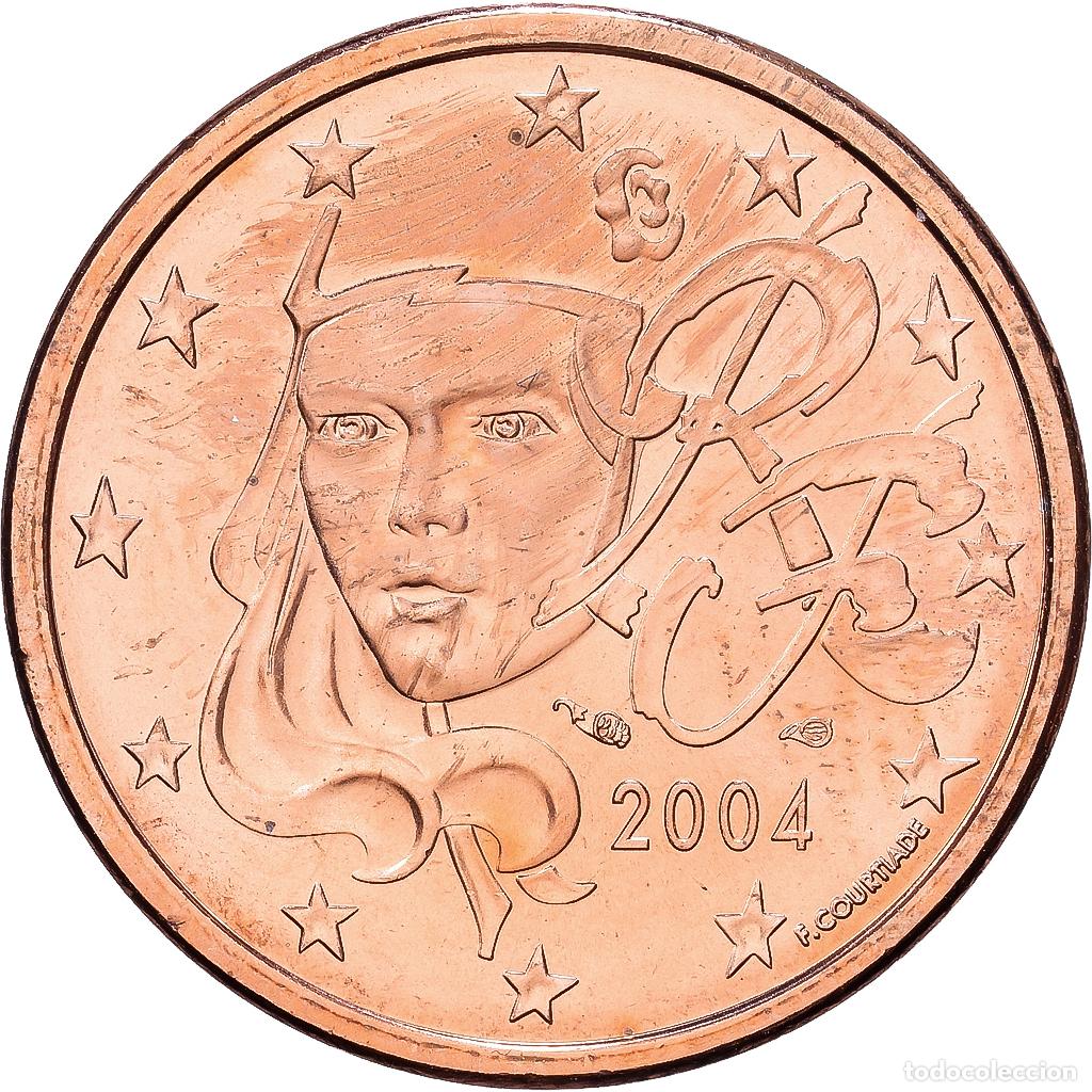 Monedas antiguas de Europa: [#1216778] Francia, 5 Euro Cent, 2004, FDC, Cobre chapado en acero, Gadoury:3, KM:1284