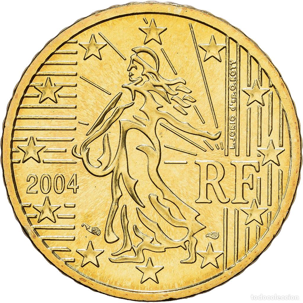 Monedas antiguas de Europa: [#1216775] Francia, 50 Euro Cent, BU, 2004, Paris, Lat&oacute;n, SC, Gadoury:6., KM:1287