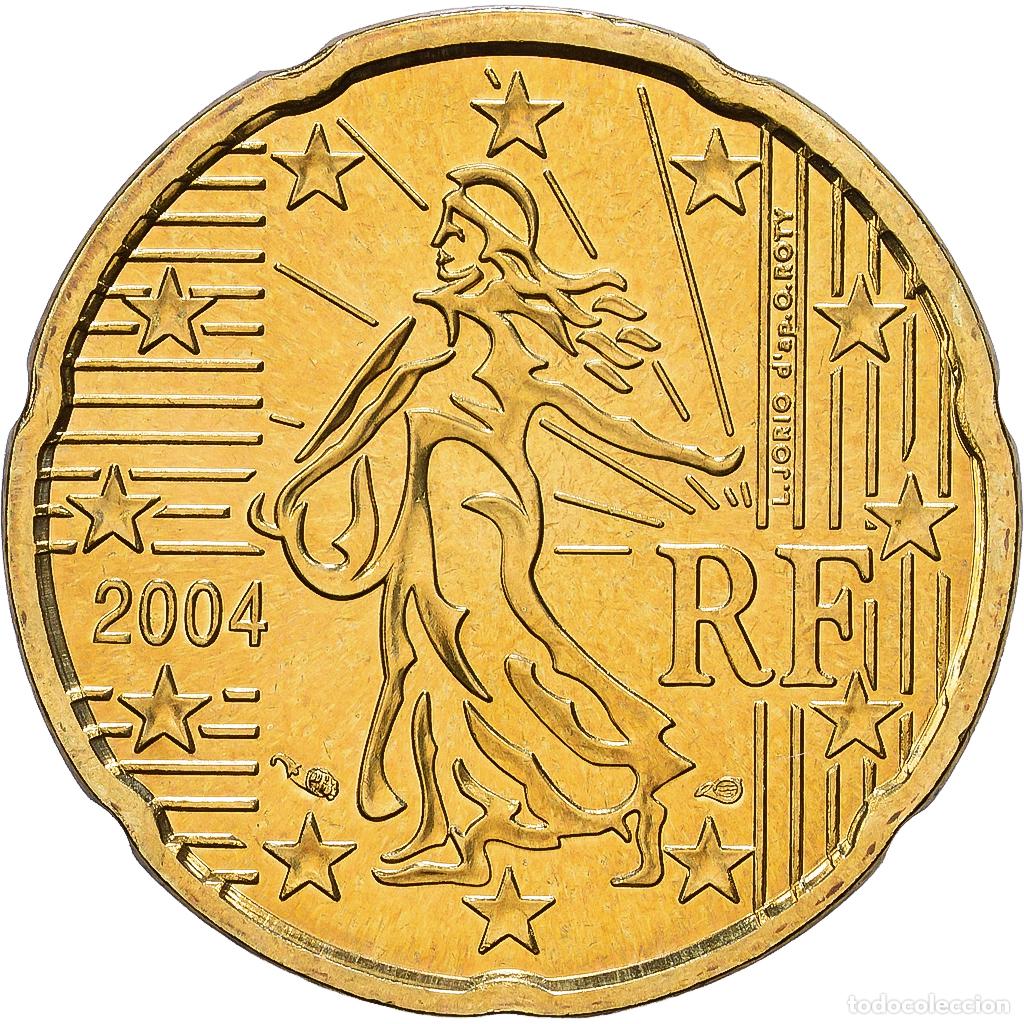 Monedas antiguas de Europa: [#1216776] Francia, 20 Euro Cent, 2004, Paris, BU, FDC, Lat&oacute;n, Gadoury:5., KM:1286
