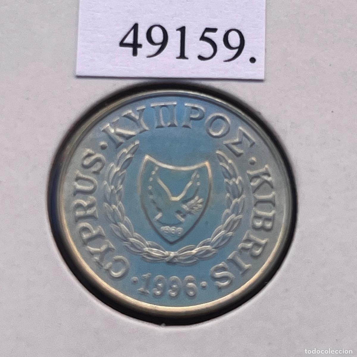 Monedas antiguas de Europa: Chipre 2 c&eacute;ntimos 1996 - Foto 2