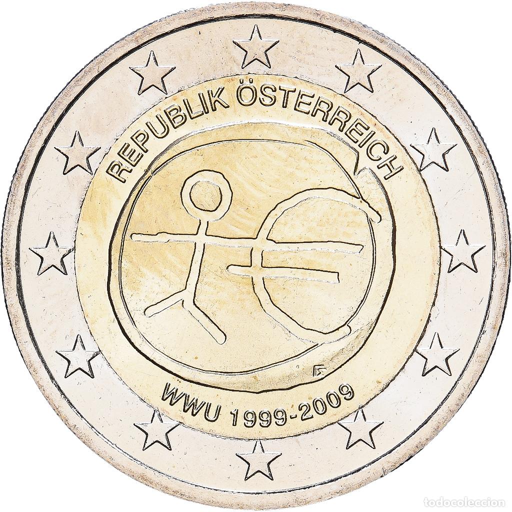 Monedas antiguas de Europa: [#1513966] Austria, 2 Euro, 10e anniversaire de l'Union &eacute;conomique et mon&eacute;taire