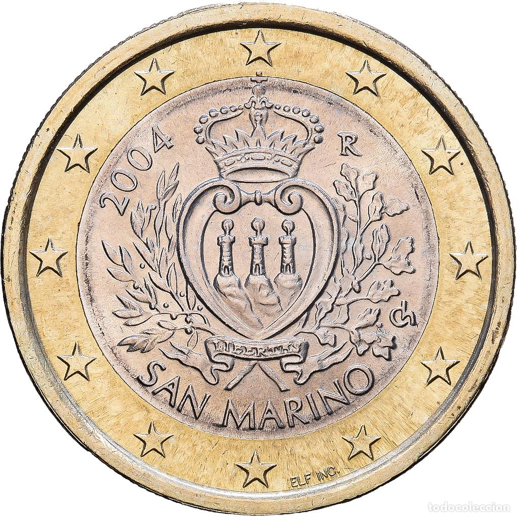 Monedas antiguas de Europa: [#1513967] San Marino, Euro, 2004, Rome, Bimet&aacute;lico, EBC+, KM:446