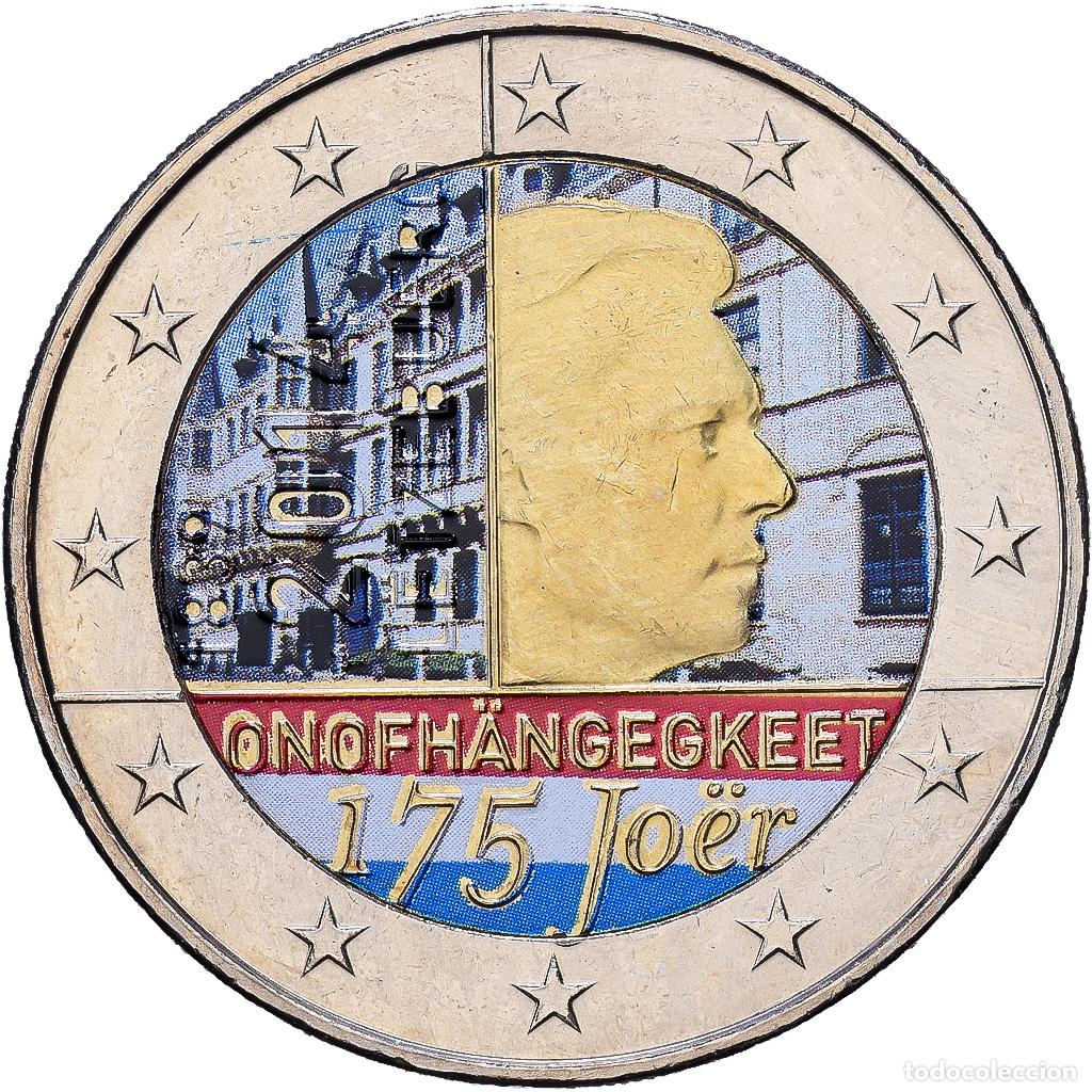 Monedas antiguas de Europa: [#1216720] Luxemburgo, 2 Euro, Colourized, 2014, Utrecht, Bimet&aacute;lico, SC, KM:New