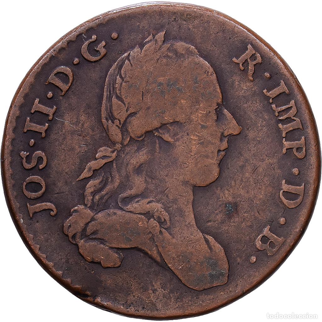 Monedas antiguas de Europa: [#1547411] PA&Iacute;SES BAJOS AUSTRIACOS, Joseph II, Liard, 1789, Royal Belgium Mint, Cobre