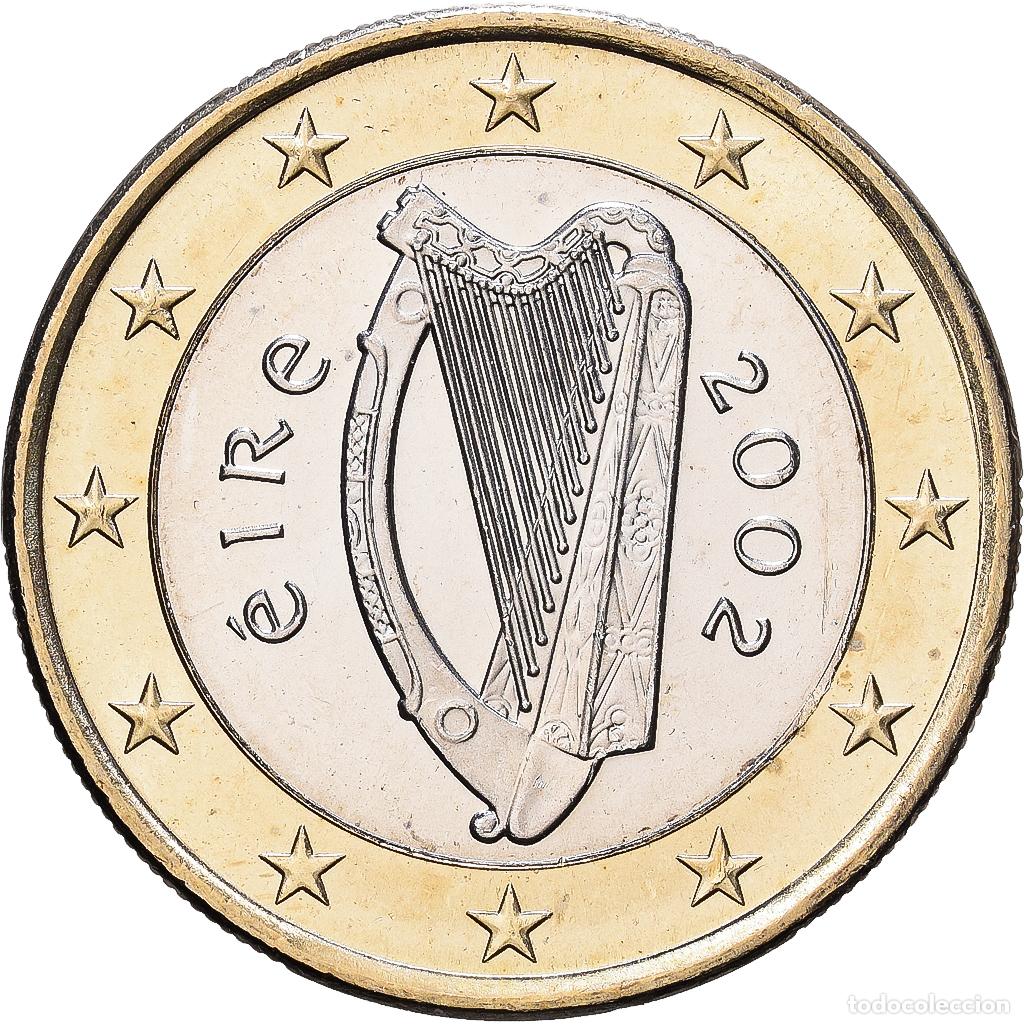 Monedas antiguas de Europa: [#1514001] REP&Uacute;BLICA DE IRLANDA, Euro, 2002, Sandyford, Bimet&aacute;lico, SC, KM:38