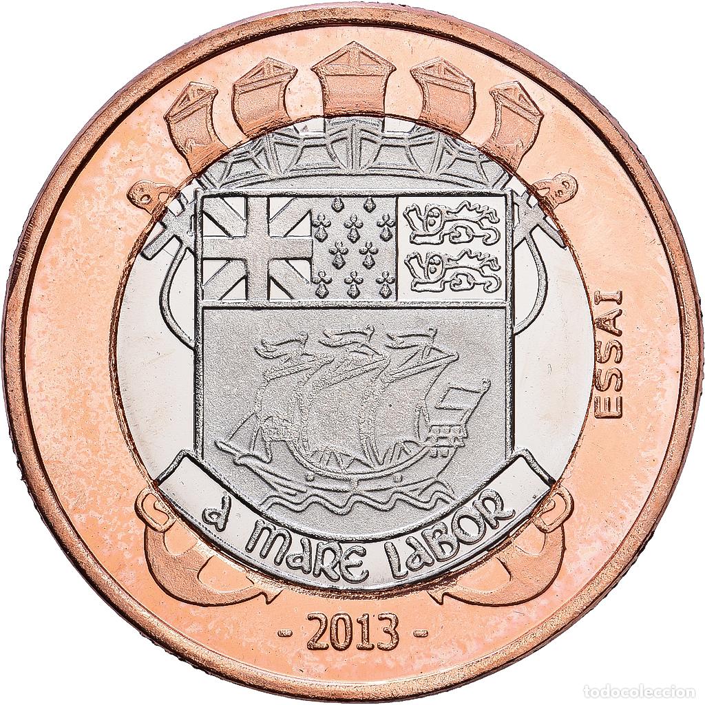 Monedas antiguas de Europa: [#1547430] San Pedro y Miquel&oacute;n, 200 Francs, 2013, ESSAI, Bimet&aacute;lico, SC