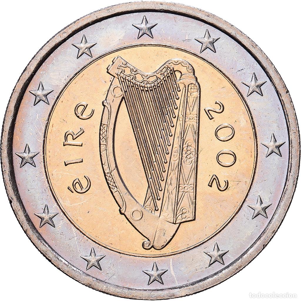 Monedas antiguas de Europa: [#1514011] REP&Uacute;BLICA DE IRLANDA, 2 Euro, 2002, Sandyford, Bimet&aacute;lico, EBC, KM:39