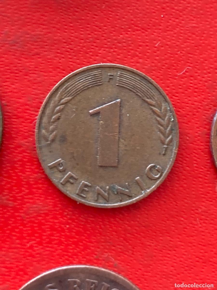 Monedas antiguas de Europa: M&uuml;nze Umlaufm&uuml;nze Deutschland 1 Pfennig 1950 M&uuml;nzzeichen F