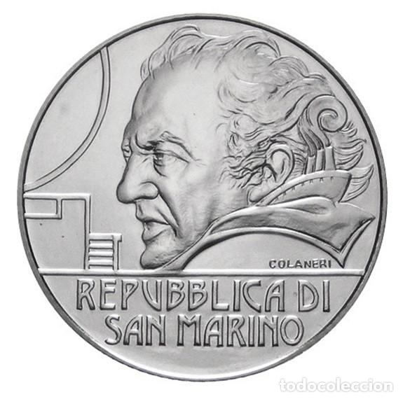 Monedas antiguas de Europa: SAN MARINO 5 euros plata 2013 Federico Fellini