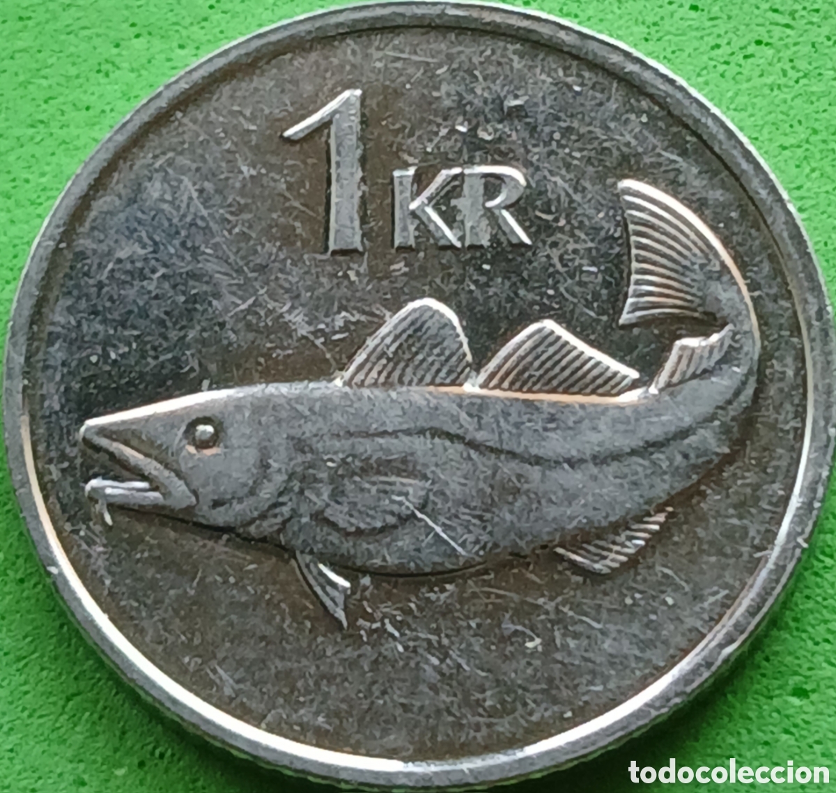 Monedas antiguas de Europa: Islandia 1 corona 2011 km#27a