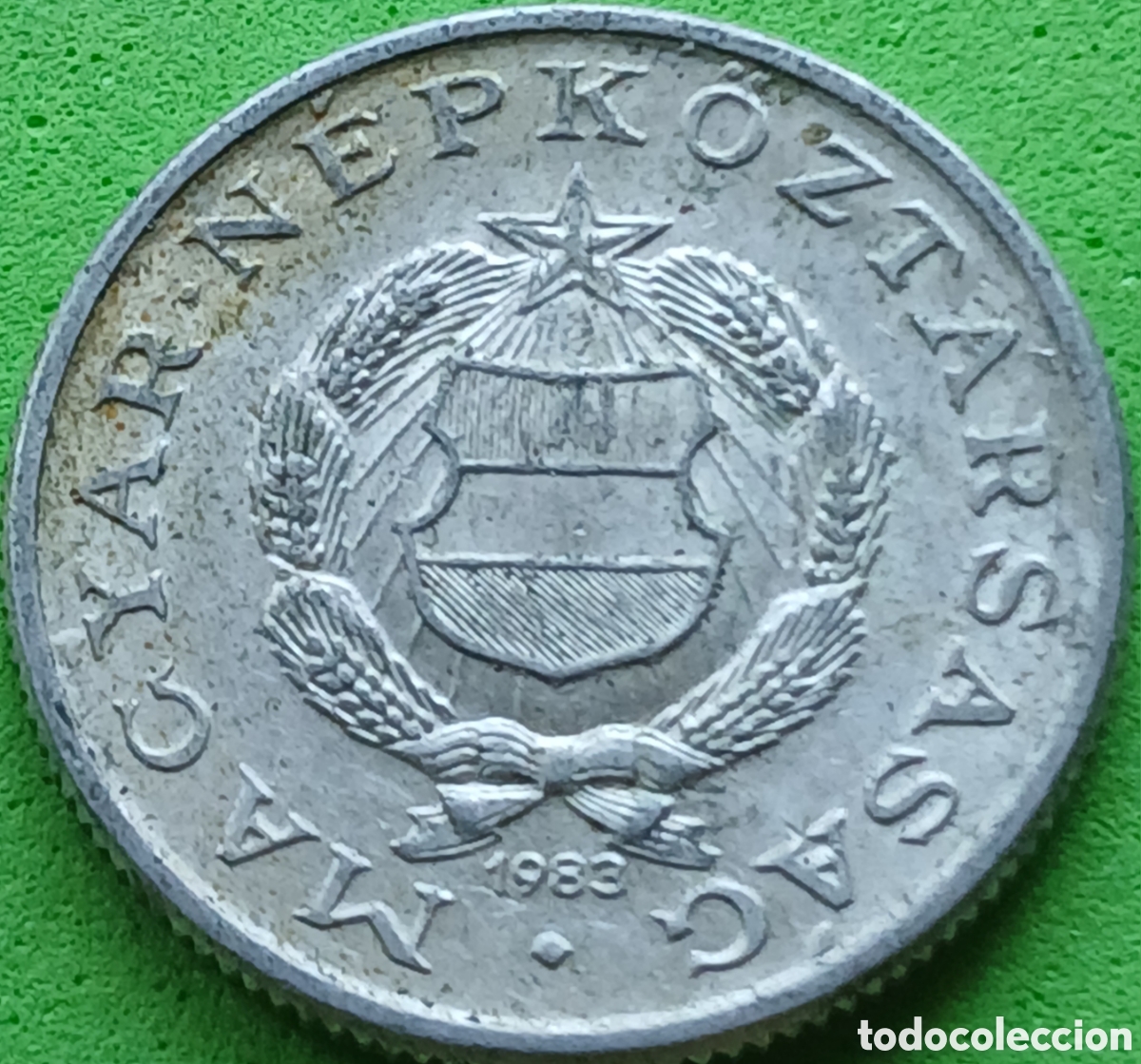 Monedas antiguas de Europa: Hungr&iacute;a 1 forint 1983 km#575