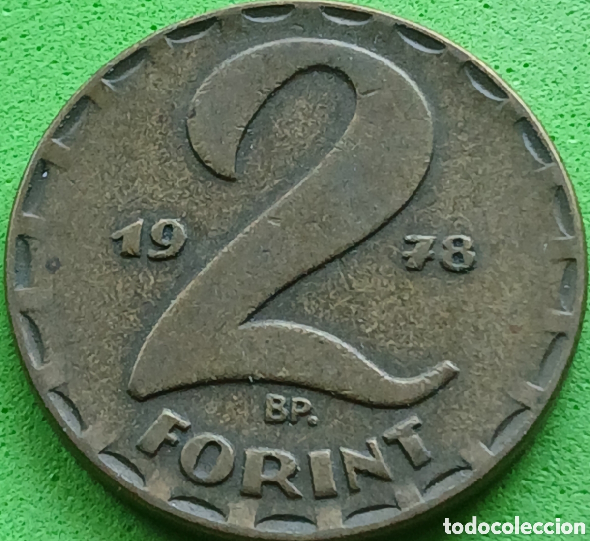 Monedas antiguas de Europa: Hungr&iacute;a 2 forint 1978 km#591