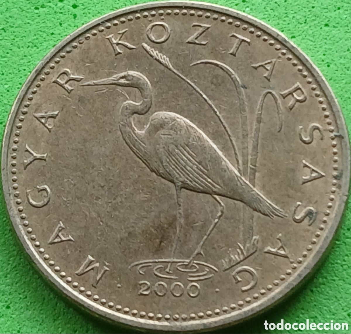 Monedas antiguas de Europa: Hungr&iacute;a 5 forint 2000 km#694