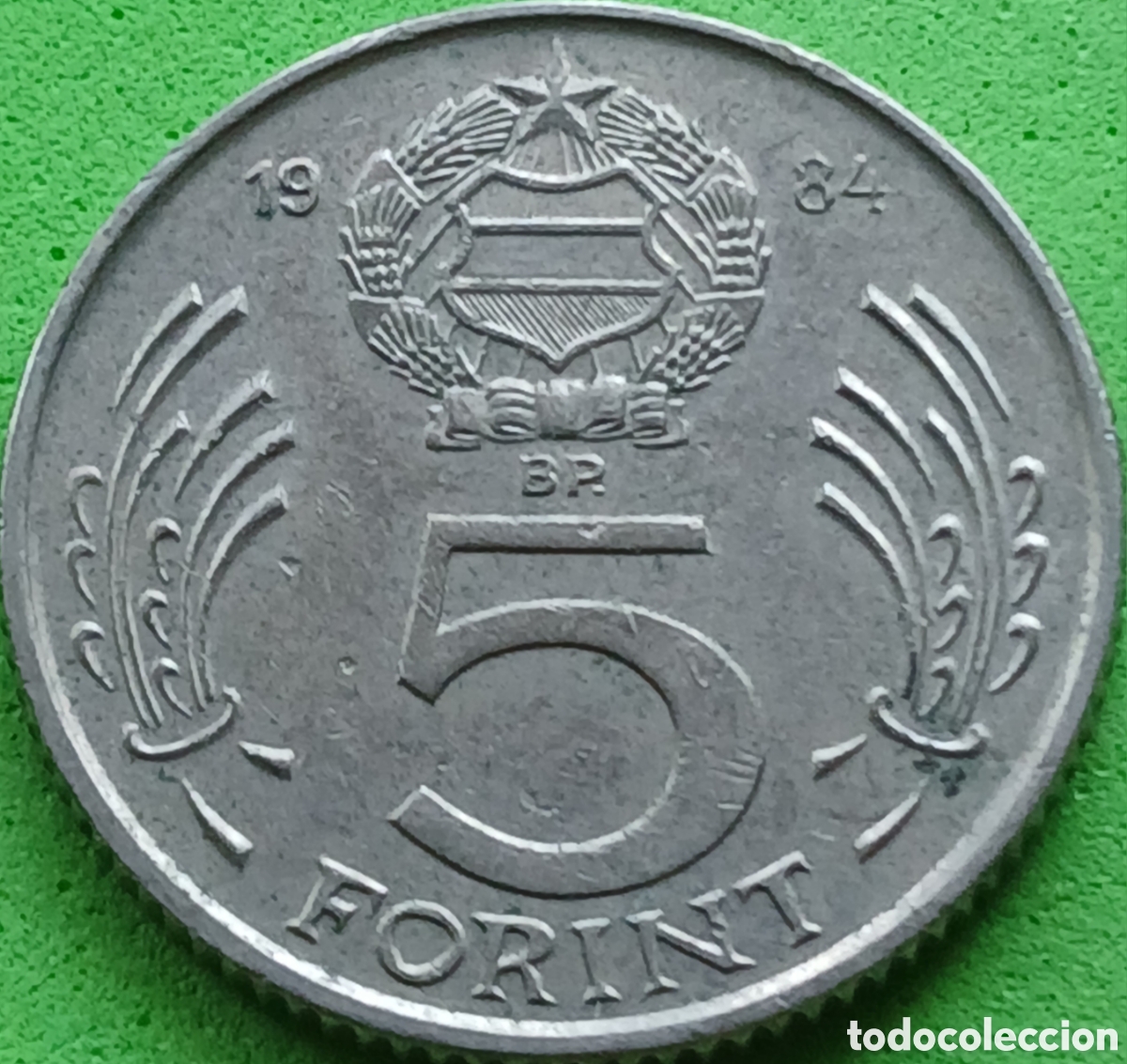 Monedas antiguas de Europa: Hungr&iacute;a 5 forint 1984 km#635