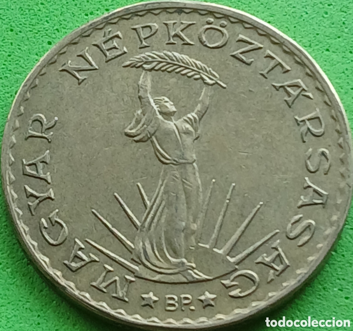 Monedas antiguas de Europa: Hungr&iacute;a 10 forint 1985 km#636