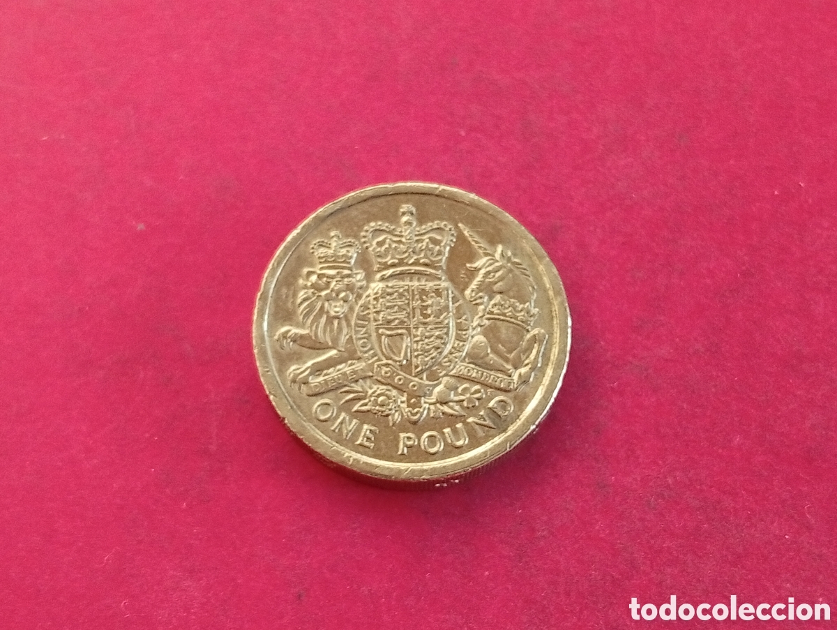 Monedas antiguas de Europa: 1 libra de Gran Breta&ntilde;a 2015