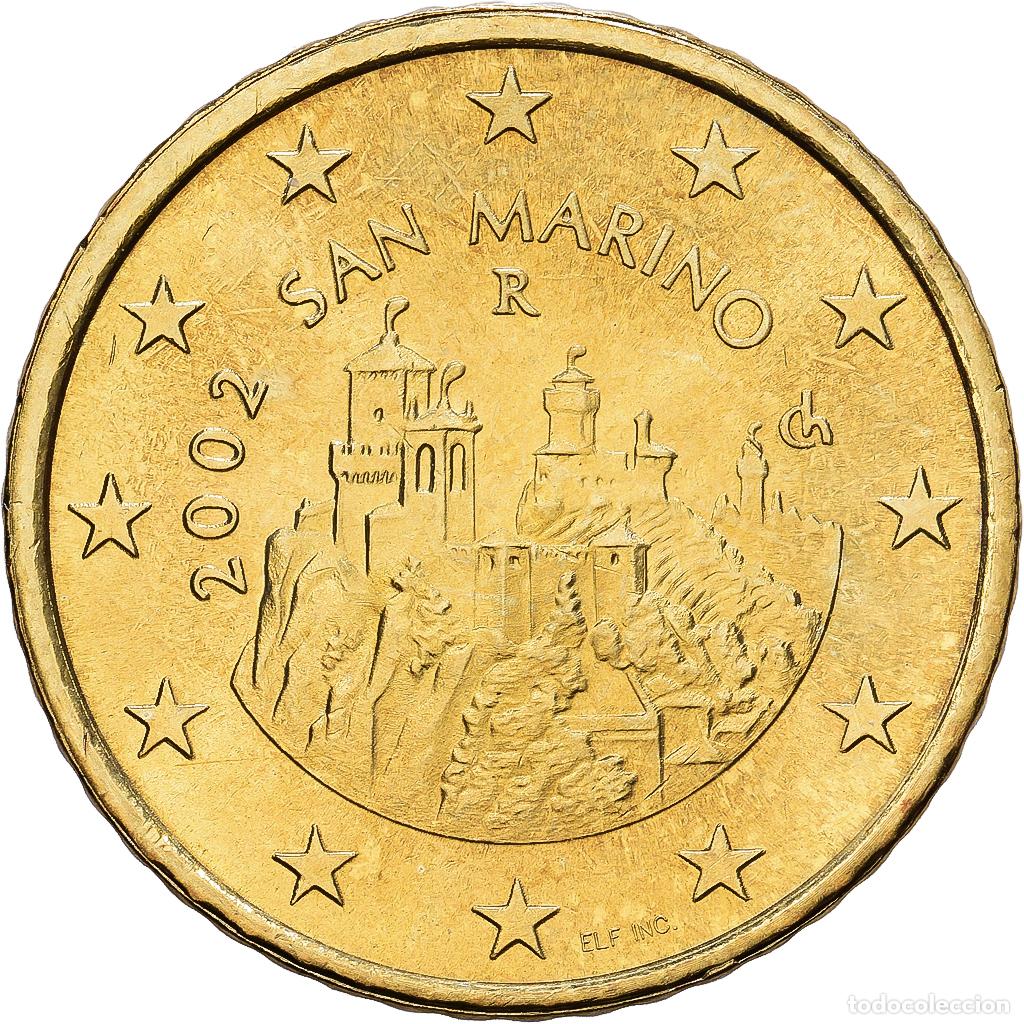 Monedas antiguas de Europa: [#1514024] San Marino, 50 Euro Cent, 2002, Rome, Lat&oacute;n, EBC, KM:445