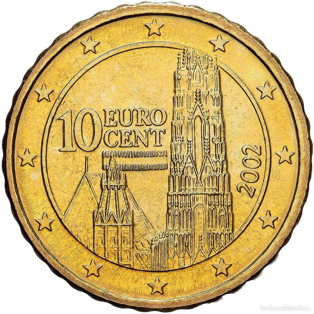 Monedas antiguas de Europa: [#1514026] Austria, 10 Euro Cent, 2002, EBC, Lat&oacute;n, KM:3085
