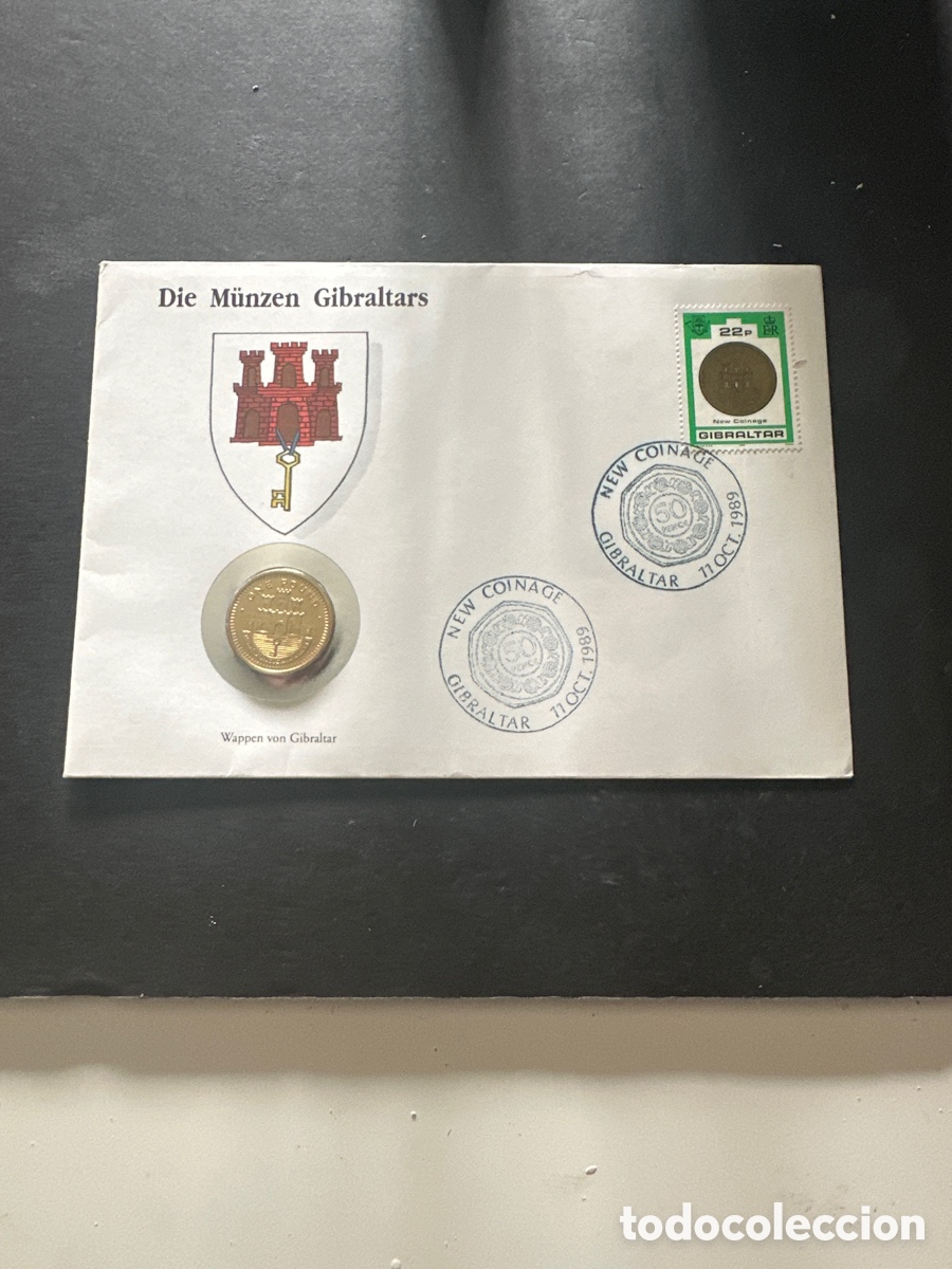 Monedas antiguas de Europa: Moneda de Gibraltar 1 libra a&ntilde;o 1990 sin circular