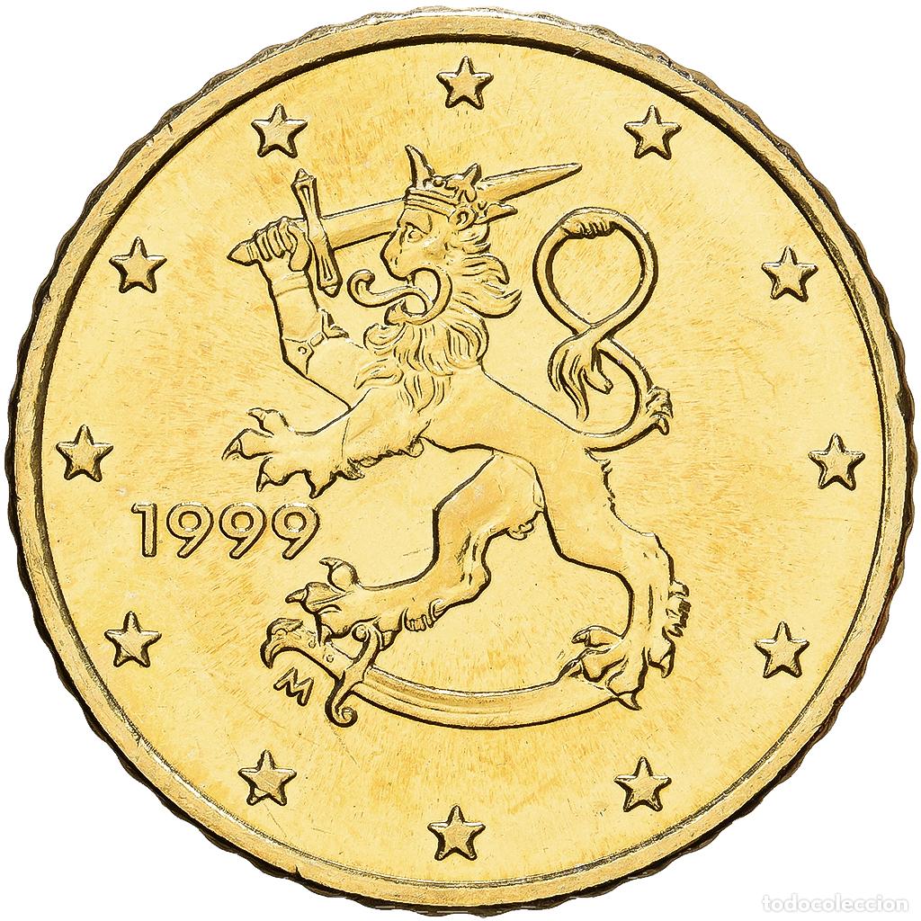Monedas antiguas de Europa: [#1514034] Finlandia, 50 Euro Cent, 1999, Vantaa, Nordic gold, SC, KM:103